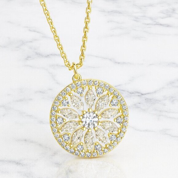 “Abree” LUXE S925 Sterling Silver Necklace - Picture 2 of 3